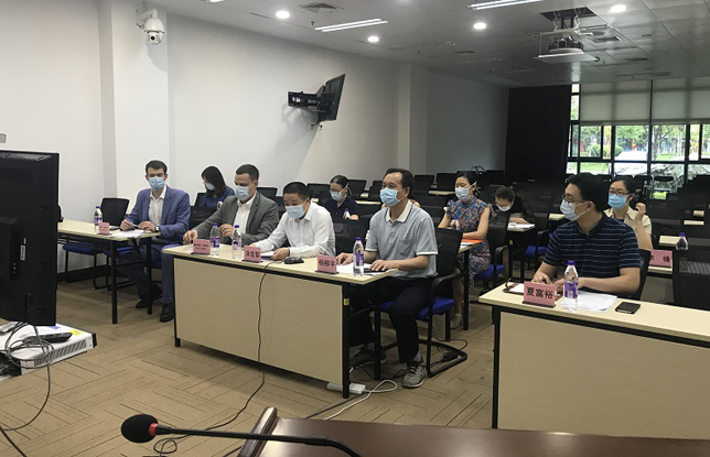 COVID-19 teleconference links Guangzhou, Ukraine