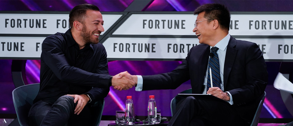Guests disscuss at Fortune Brainstorm Tech Int'l conference