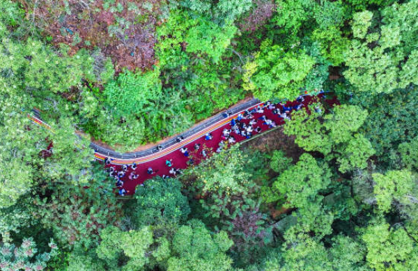 Guangzhou's natural park launches new family-friendly water events for May Day holiday