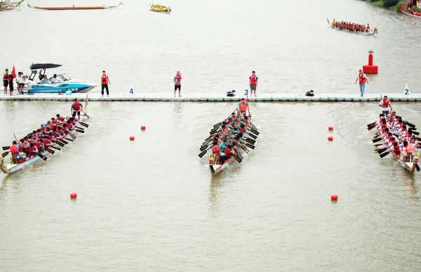 Guangzhou hosts dragon boat races ahead of Duanwu Festival
