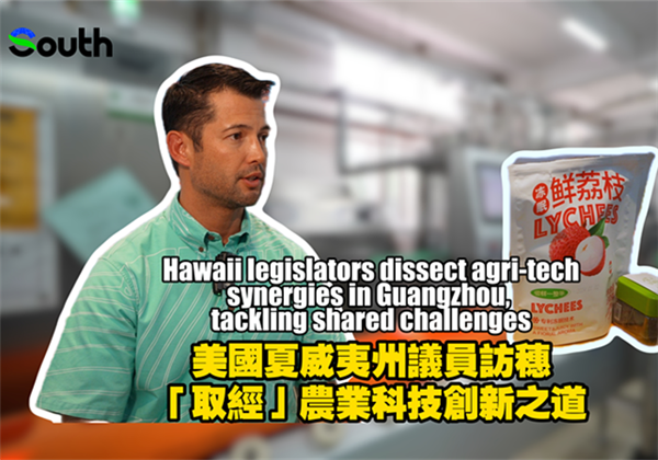 Hawaii legislators dissect agri-tech synergies as in Guangzhou, tackling shared challenges