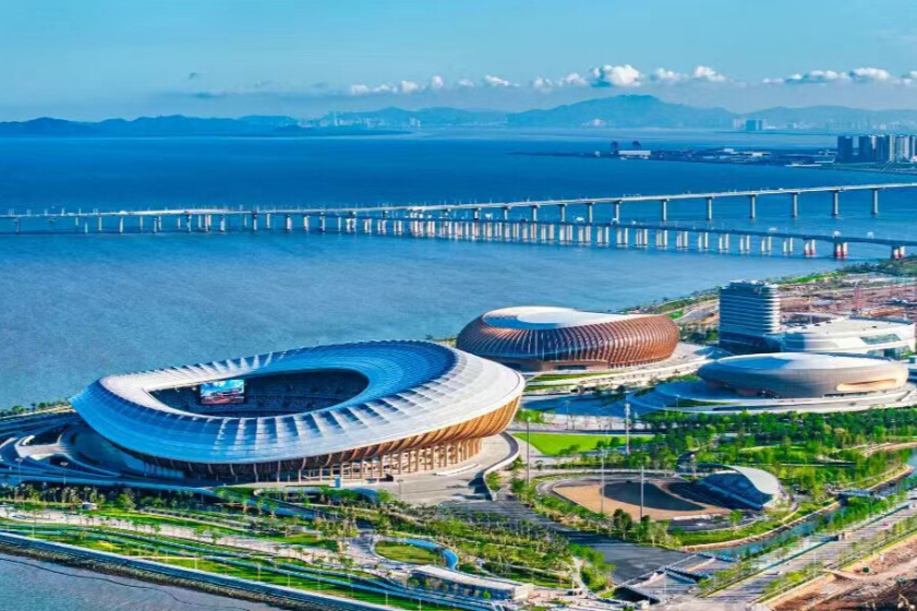 Seaside stadium debuts in Guangzhou with unrivalled ocean views