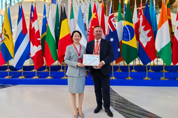 Guangzhou Nansha recognized as "City with Nature" on global platform