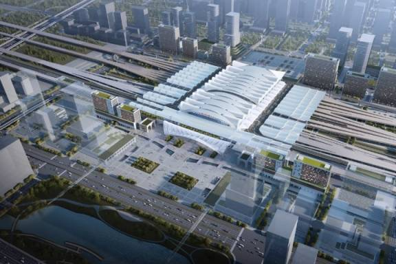 Guangzhou Nansha Station scheduled for completion in February 2028