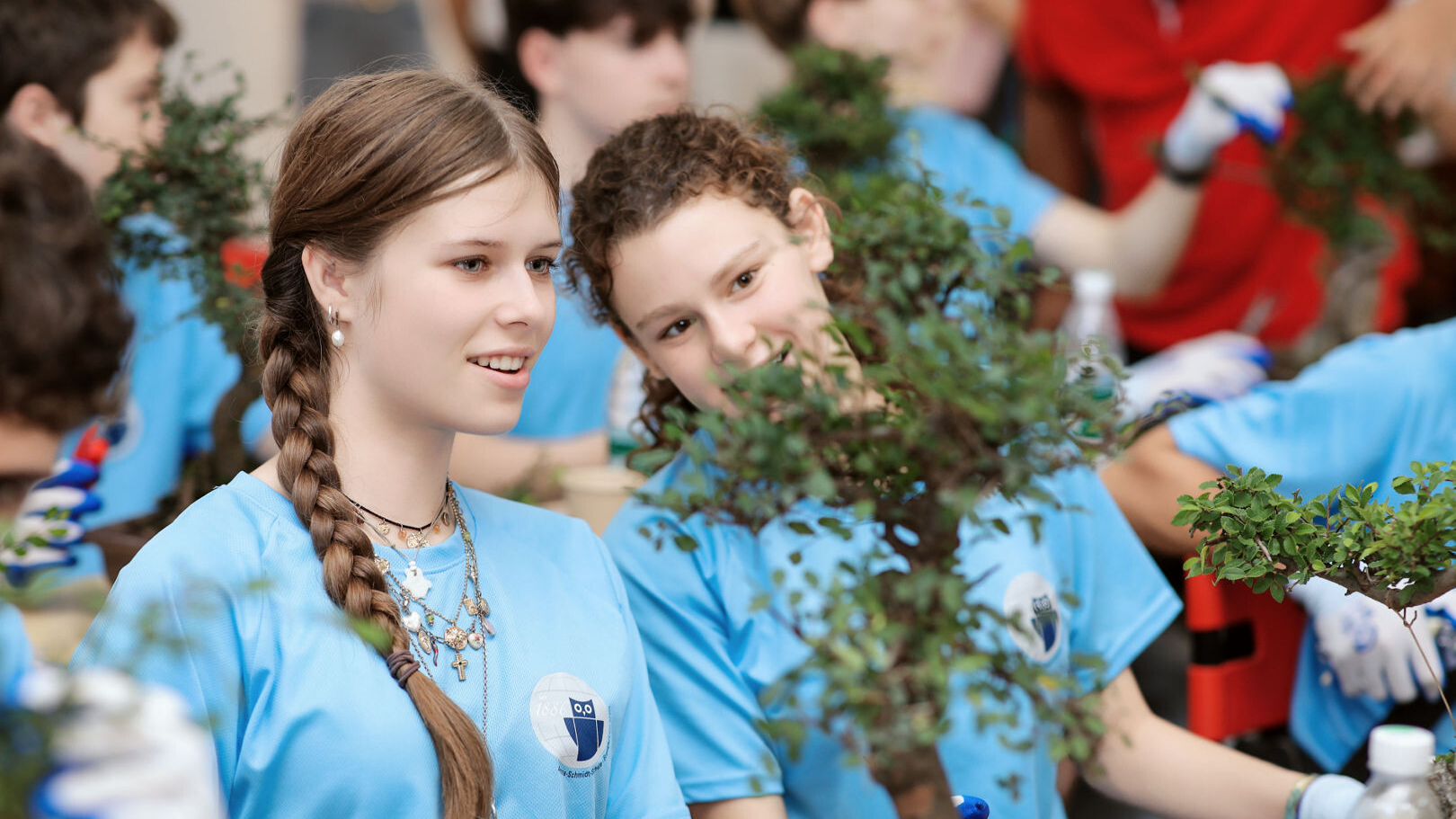German students experience Lingnan Bonsai, a living intangible heritage, in Guangzhou