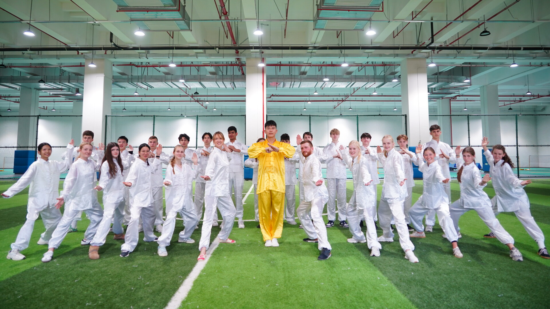 German students explore martial arts and robotics in Guangzhou