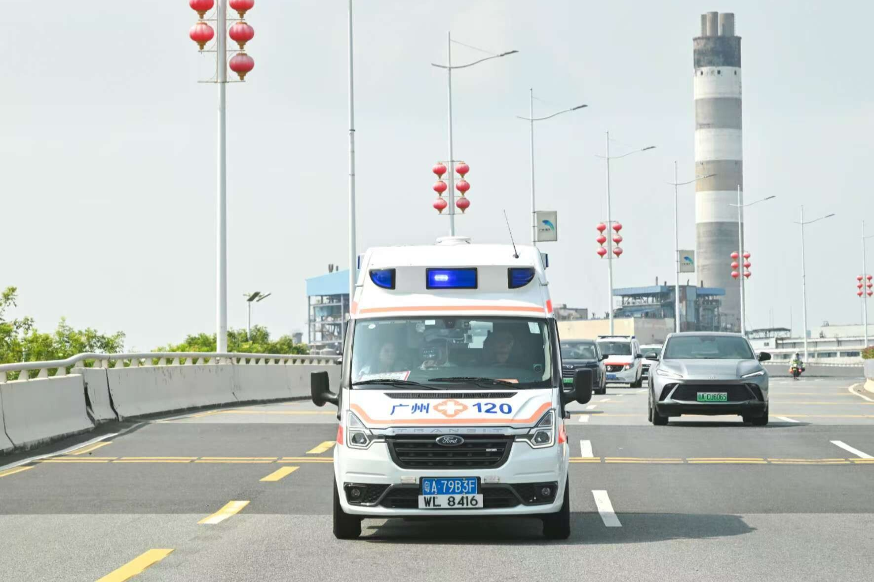 Cross-border ambulance service between Guangzhou and Hong Kong launched on November 9
