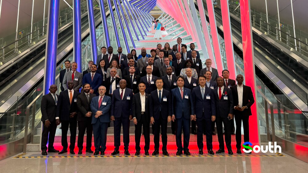 Diplomats tour Guangzhou's new mega-terminal as China's southern hub signals renewed openness