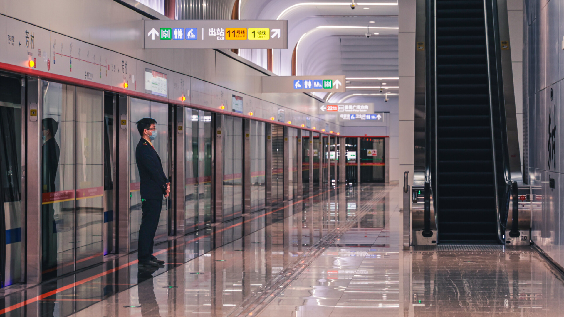 Guangzhou Metro Line 22 back section opens