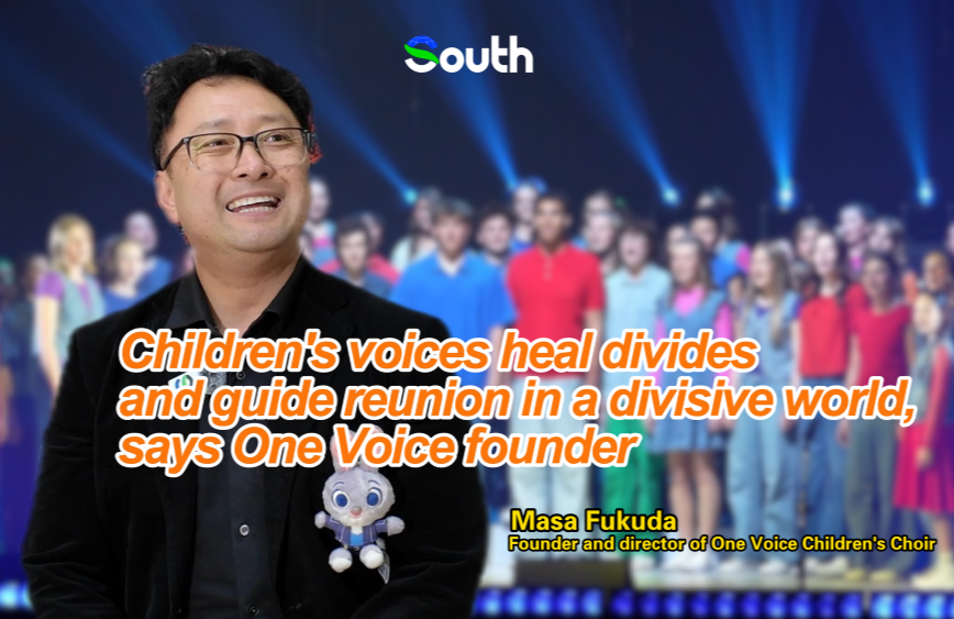 Children's voices heal divides and guide reunion in a divisive world, says One Voice founder