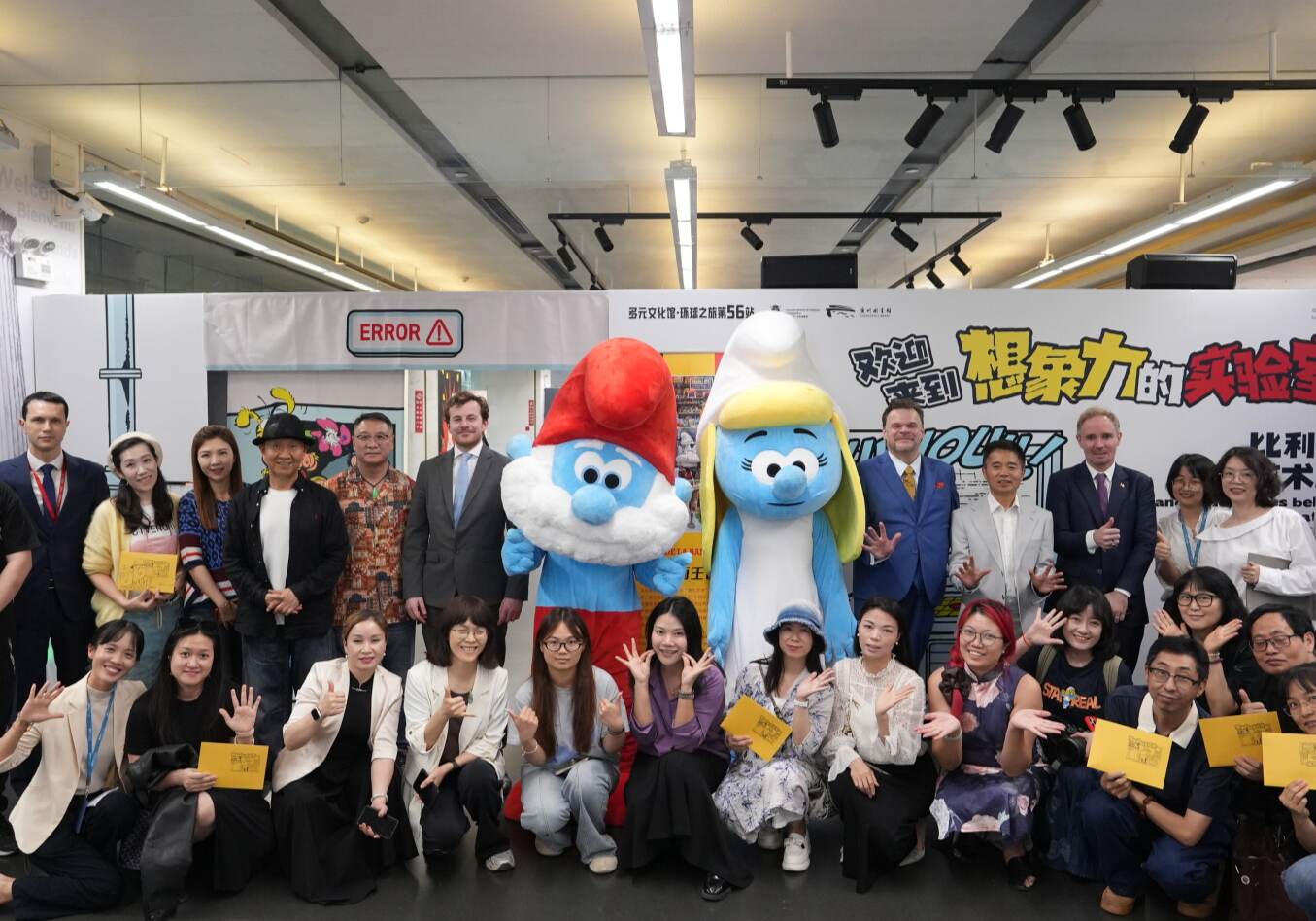 Belgian comics exhibition opens in Guangzhou