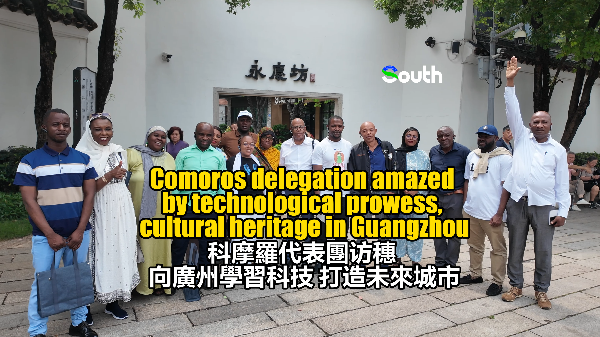 Comoros delegation impressed by Guangzhou's technological prowess and cultural heritage