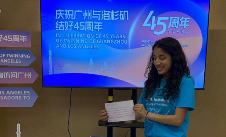 L.A. youth delegation celebrates 45 years of friendship in Guangzhou