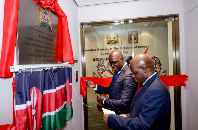Kenya opens Consulate General in Guangzhou