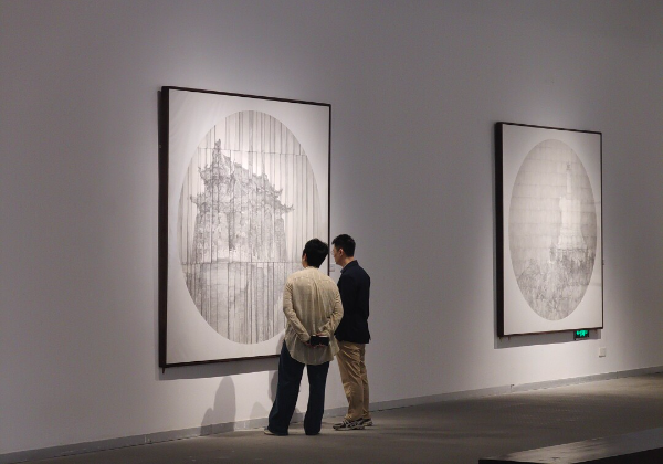 Ink meets architecture at Guangzhou urban landscape exhibition