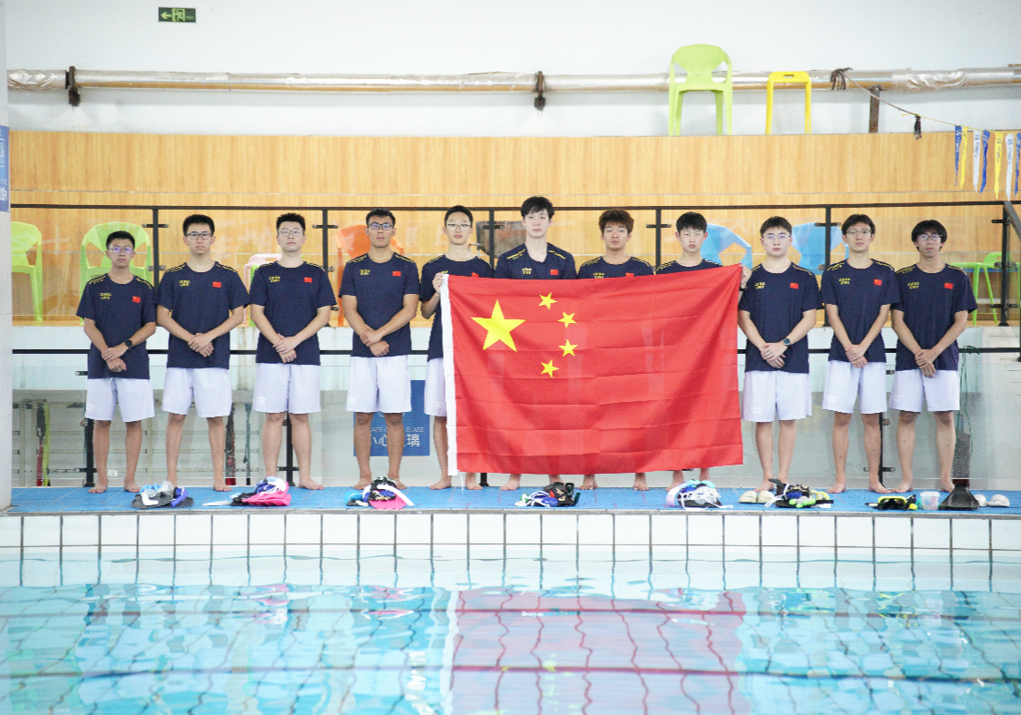 Guangzhou student helps China U19 finish 8th at World Championship Underwater Hockey